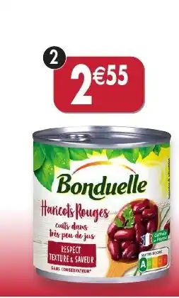 Maximo 1/2 haricots rouges bonduelle offre