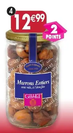 Maximo Marrons entiers sous vide, à l'étouffée offre