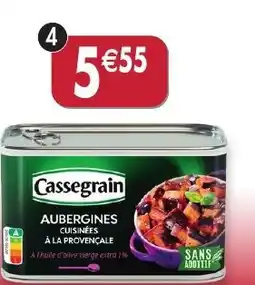 Maximo 1/2 aubergines à la provençale offre