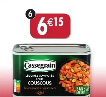 Maximo 1/2 légumes compotés pour couscous offre