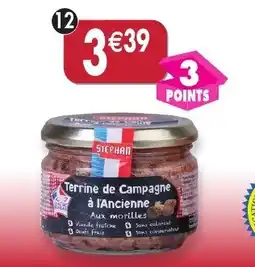 Maximo Terrine de campagne aux morilles offre