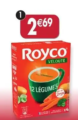Maximo Velouté 12 légumes royco offre