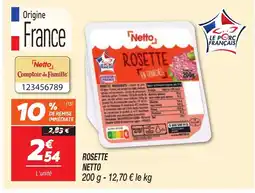 Netto NETTO Rosette offre