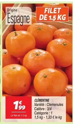 Netto Clémentine offre