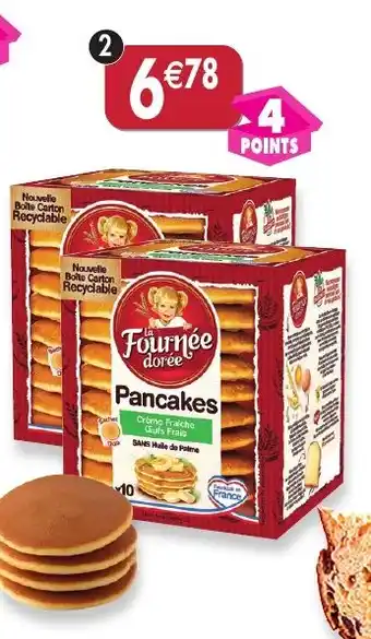 Maximo Lot de 2 boîtes de 10 pancakes offre