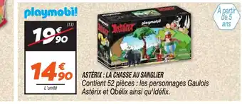 Netto PLAYMOBIL Asterix: la chasse au sanglier offre