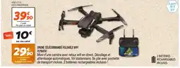 Netto Drone télécommandé foldable wifi offre