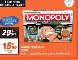 Netto MONOPOLY Croked gash hasbro offre
