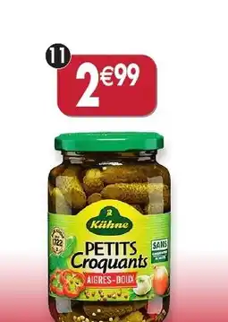 Maximo Cornichons aigres-doux offre