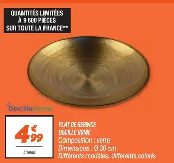 Netto Plat de service decille home offre