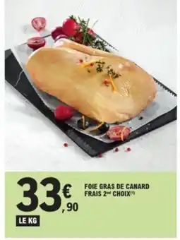 E.Leclerc Foie gras de canard frais offre