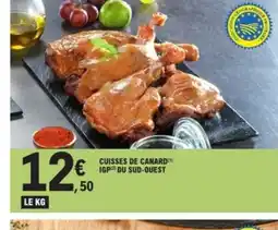 E.Leclerc Cuisses de canard igp du sud-ouest offre