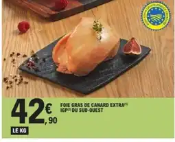 E.Leclerc Foie gras de canard extra igp du sud-ouest offre