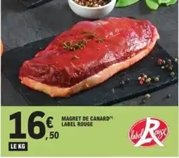 E.Leclerc Magret de canard label rouge offre