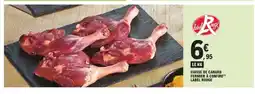 E.Leclerc Cuisse de canard fermier à confire label rouge offre