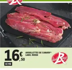 E.Leclerc Aiguillettes de canard label rouge offre