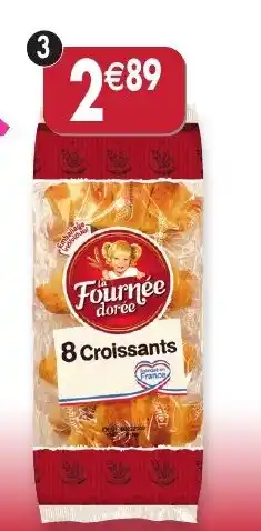 Maximo 8 croissants emballage individuel offre