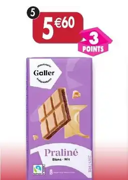 Maximo Blanc fourré praliné offre