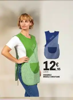 E.Leclerc Chasuble modèle christiane offre