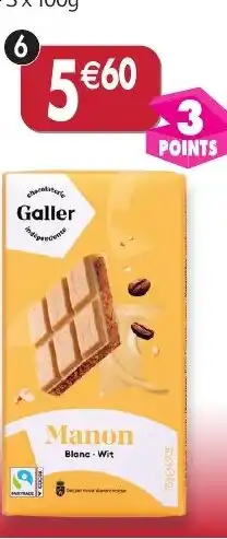 Maximo Blanc fourré café et éclats de noisettes offre