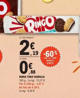 E.Leclerc RINGO Tubo vaniglia offre
