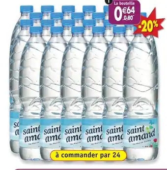 Maximo Lot de 4 packs de 6 bouteilles de St Amand offre