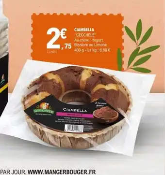E.Leclerc GECCHELE Ciambella offre