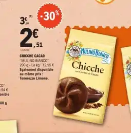 E.Leclerc MULINO BIANCO Chicche cacao offre