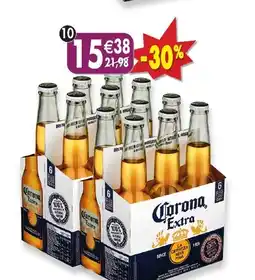 Maximo Lot de 2 packs de 6 bouteilles de Corona 4,5° offre