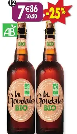 Maximo Lot de 2 bouteilles de goudale bière blonde de garde 7,2° offre