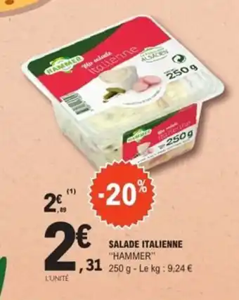 E.Leclerc HAMMER Salade italienne offre