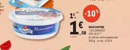 E.Leclerc LES CROISÉS Mascarpone offre
