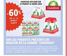 E.Leclerc Express CHAVROUX Sur les produits présents en magasin de la gamme offre
