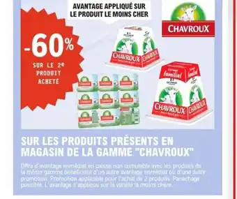 E.Leclerc Express CHAVROUX Sur les produits présents en magasin de la gamme offre