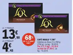 E.Leclerc Express L'OR Café moulu offre