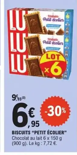 E.Leclerc Express PETIT ÉCOLIER Biscuits offre