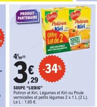 E.Leclerc Express LIEBIG Soupe offre