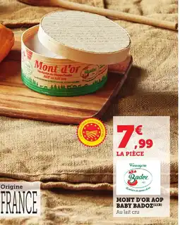 Bi1 Mont d'or aop baby badoz offre