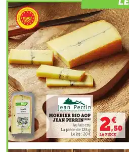 Bi1 JEAN PERRIN Morbier bio aop offre