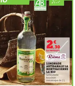 Bi1 Limonade artisanale la mortuacienne la bio offre