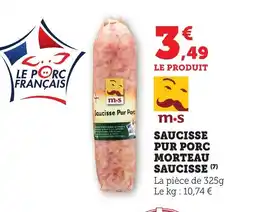 Bi1 Pur porc morteau saucisse offre