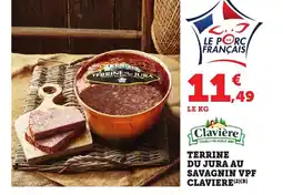 Bi1 CLAVIERE Terrine du jura au savagnin vpf offre