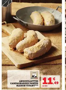 Bi1 Andouillettes campagnardes panées maison vivant offre