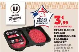 Bi1 Steak hache 15% mg u bourgogne franche comte offre