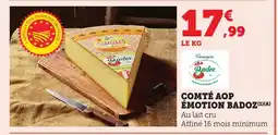 Bi1 BADOZ Comté émotion offre