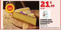 Bi1 BADOZ Comté aop expression offre