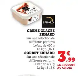 Bi1 ERHARD Creme glacee offre
