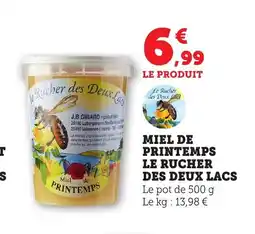 Bi1 LE RUCHER DES DEUX LACS Miel de printemps offre
