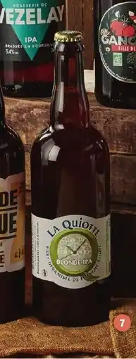 Bi1 LA QUIQTTE Biere offre