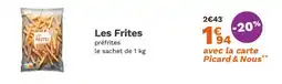 Picard Les Frites offre